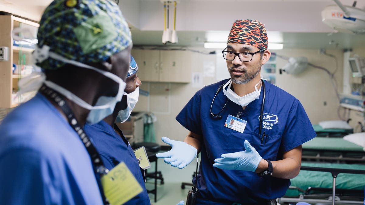 Dr. Barki, the anesthesia supervisor and deputy chief medical officer on the Africa Mercy, also helps to mentor local medical staff in Africa as part of the Medical Capacity Building program, which allows those doctors and caregivers to provide health services long after the ship has moved on.