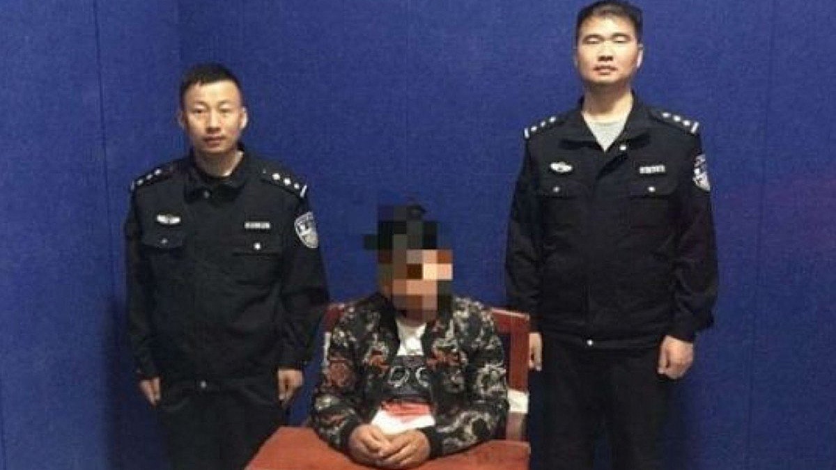 A man in eastern China was detained by police after giving his dogs "illegal" names after government officials.