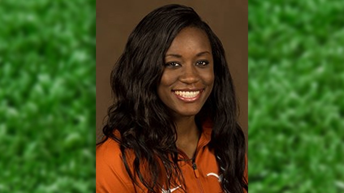 Ki'Audra Hayter is an outfielder for Texas.