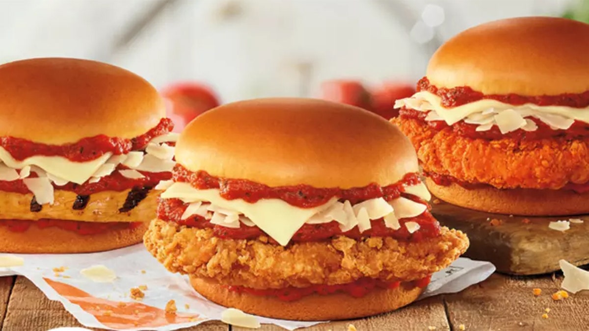 The sandwiches are available for a limited time only at participating Burger King locations.