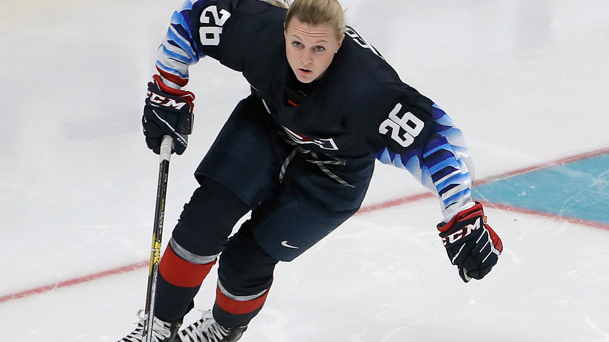 More than 200 of the world’s top female players have taken their next step toward a single, economically viable professional league by forming their own players’ association. The new Professional Women’s Hockey Association (PWHPA) announced Monday, May 20, 2019, that incorporation papers were filed Friday with help from attorneys from Ballard Spahr. (AP Photo/Jeff Chiu, File)