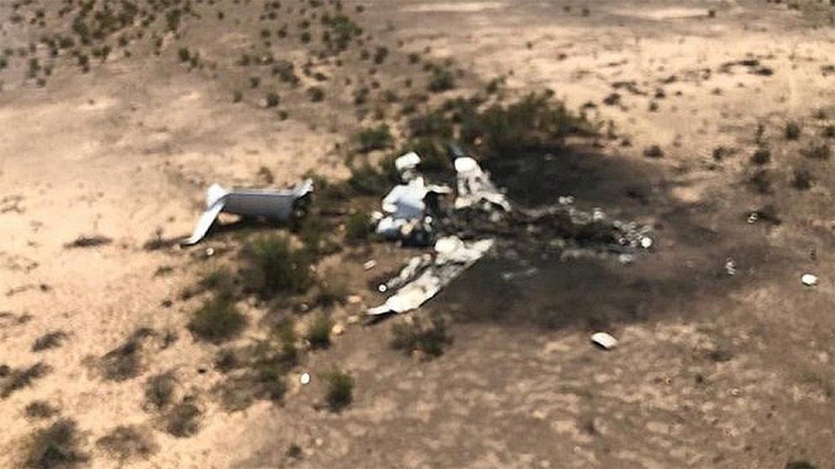 A jet flying from Las Vegas with more than a dozen people aboard crashed in northern Mexico, authorities said on Monday.