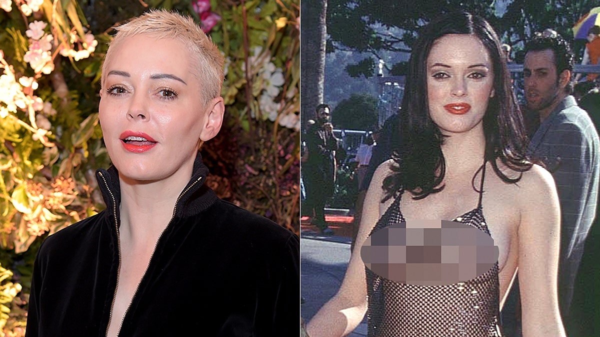 Rose McGowan says iconic nude VMAs dress was her response to being sexually assaulted Fox News image