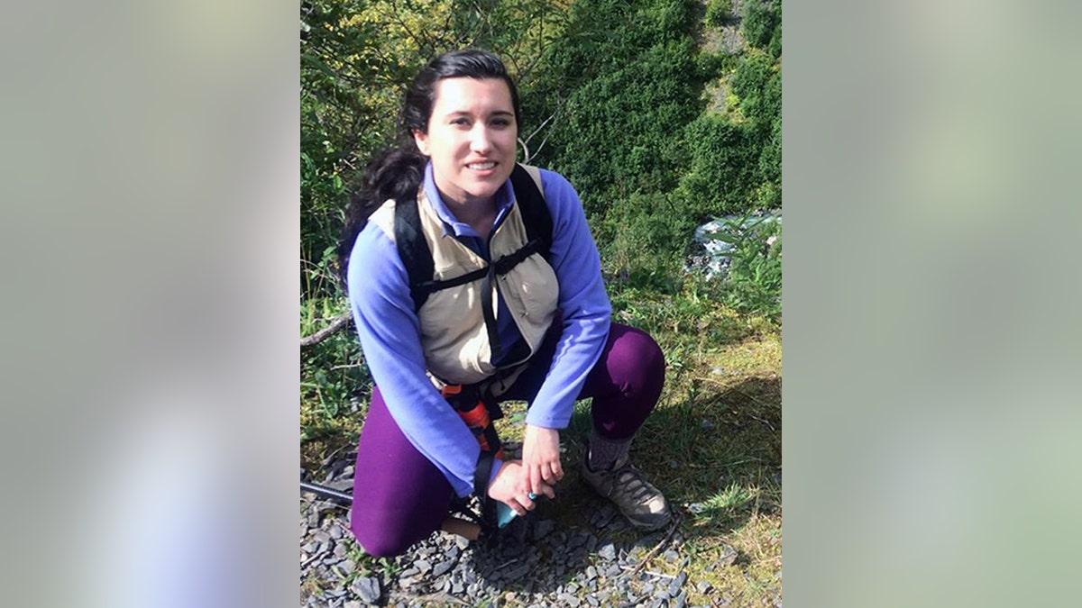 Plane passenger Sarah Luna began working at the Alaska Native Tribal Health Consortium last year.
