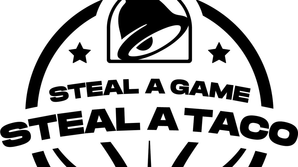 Steal A Game Steal A Taco Logo