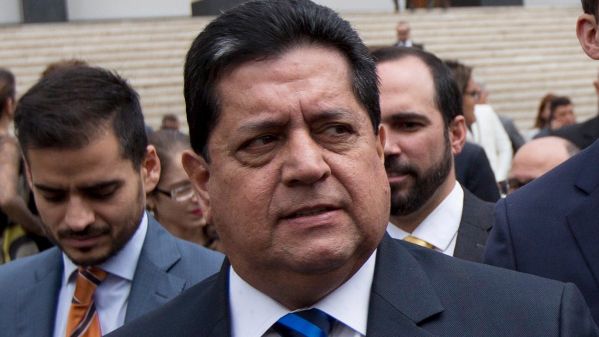 Security forces arrested National Assembly Vice President Edgar Zambrano, the No. 2 leader of Venezuela’s opposition-controlled congress. (AP Photo/Fernando Llano, File)