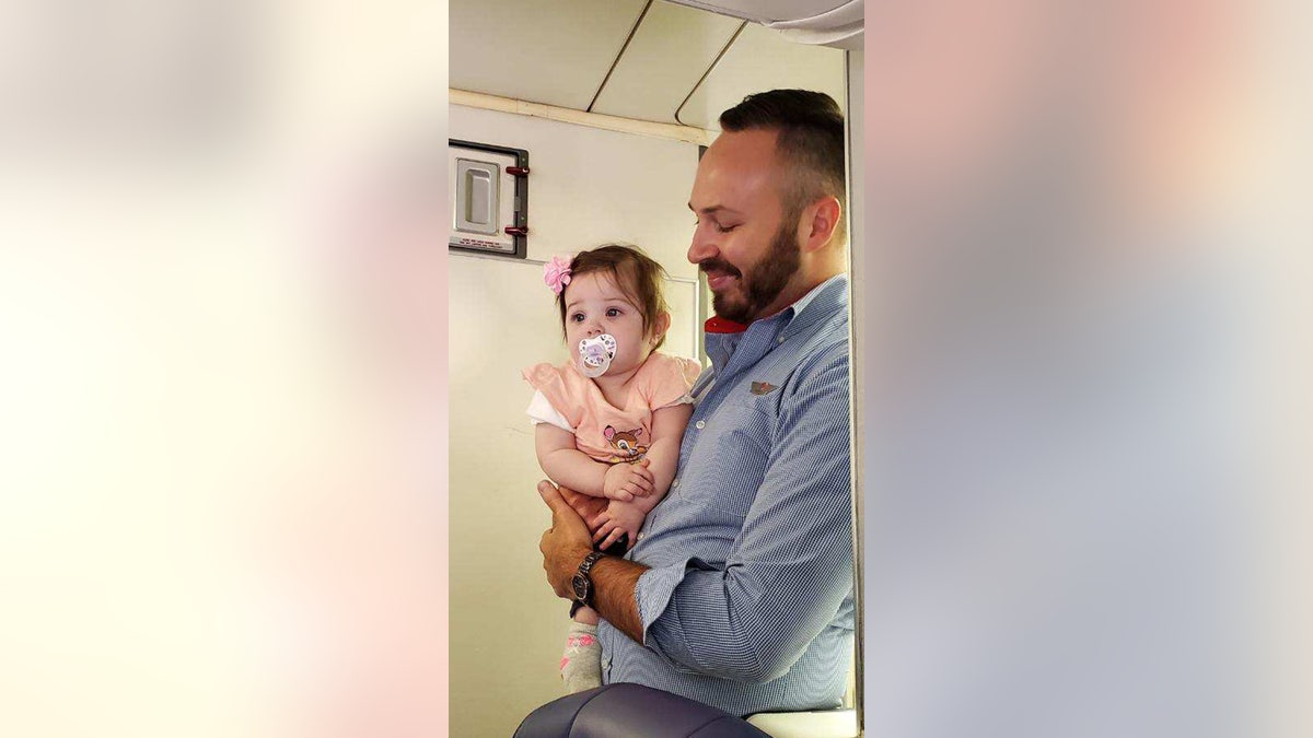 "In a world full of hate, I like to be a shining light to someone who needs it," Wesley Hunt, pictured, said of his kind deed.