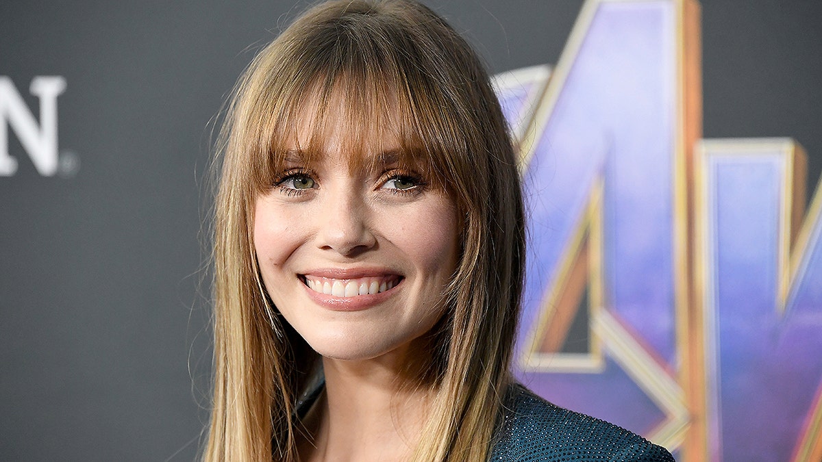 LOS ANGELES, CA - APRIL 22: Elizabeth Olsen attends the world premiere of Walt Disney Studios Motion Pictures 