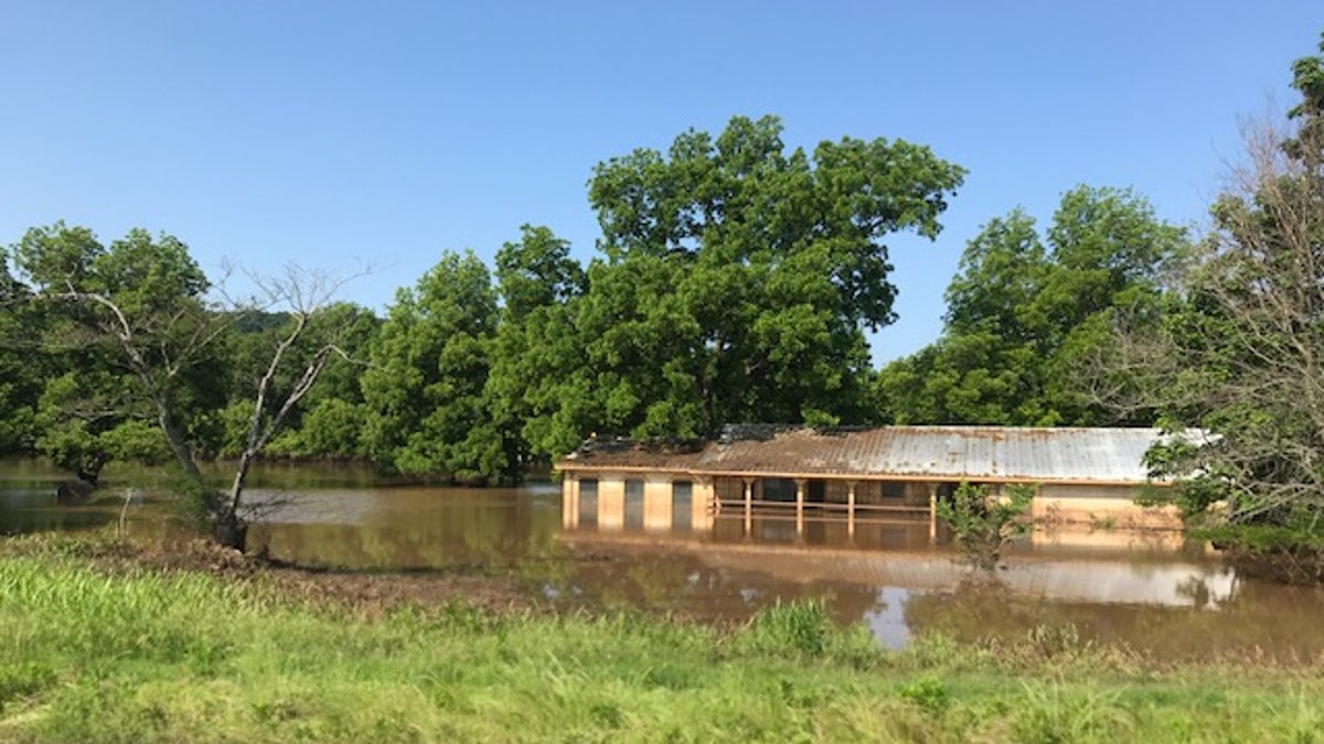 Rural areas are the hardest hit in the Oklahoma flooding