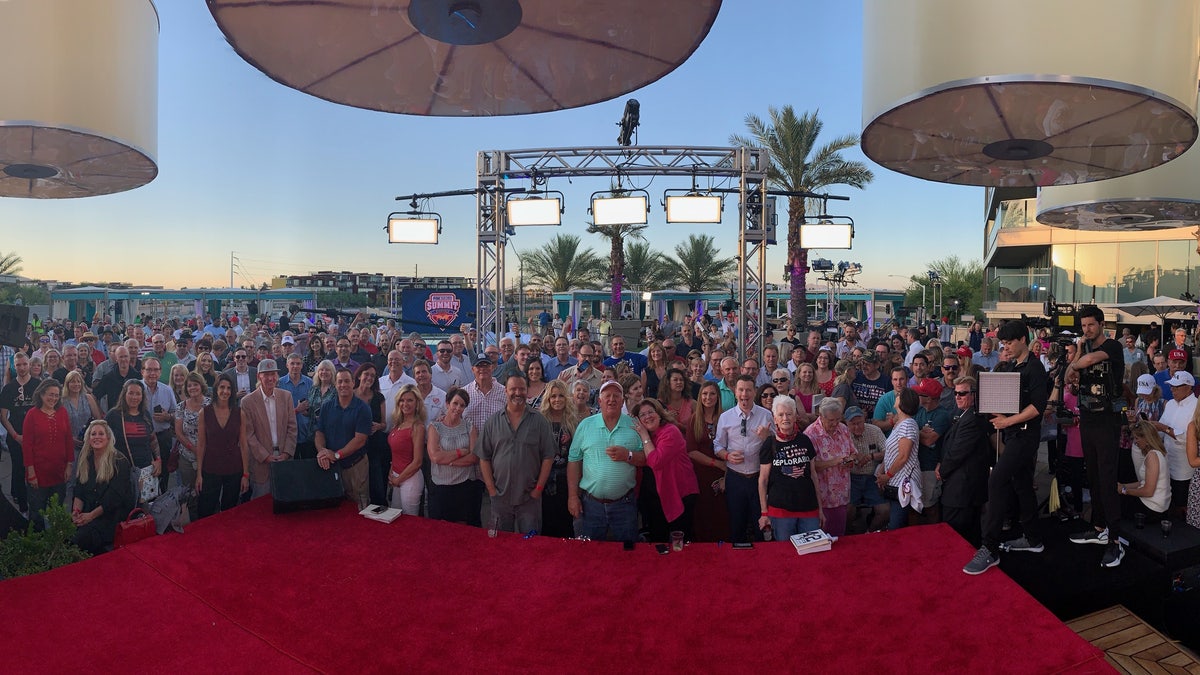 Fox News' most passionate fans gathered at the first Fox Nation summit in Scottsdale, Arizona.