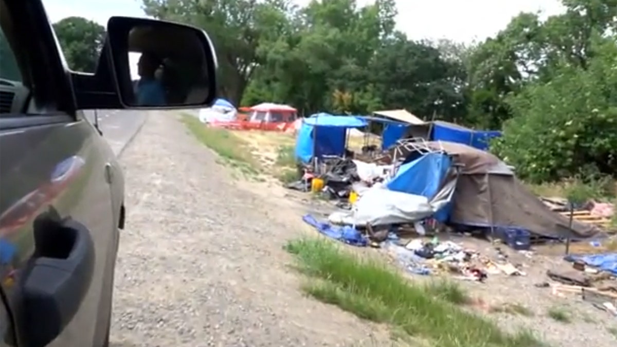 Officials are concerned that homeless encampments in Northern California are causing damage to levees.