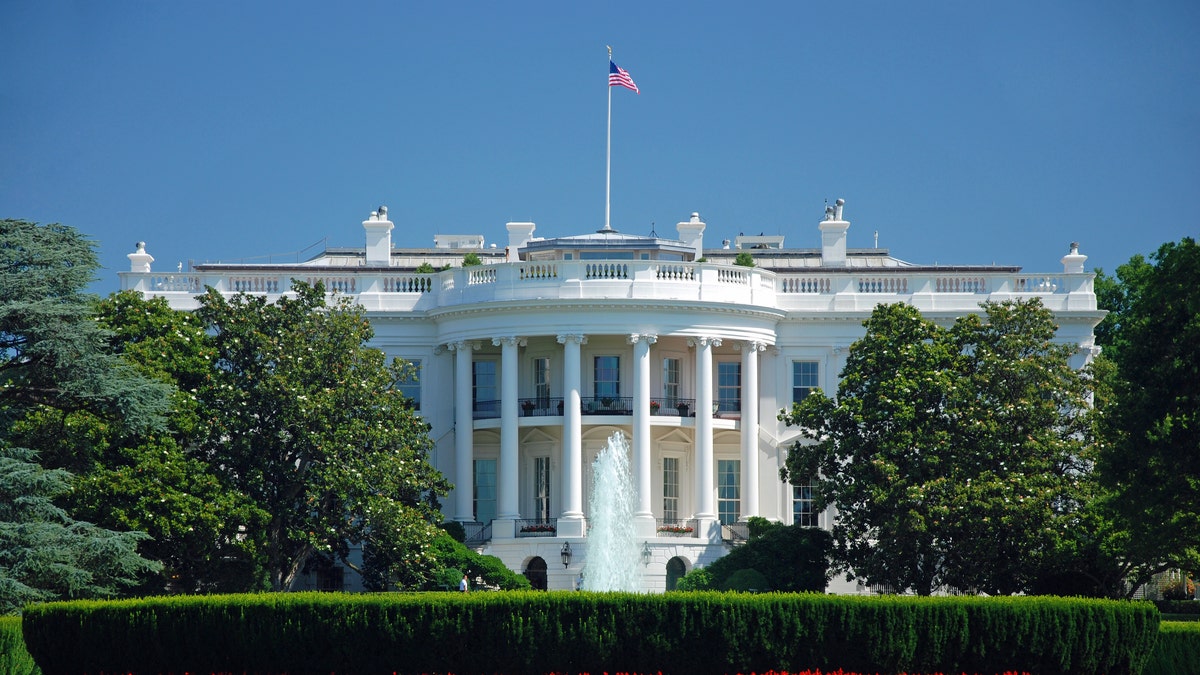 Facade of White House