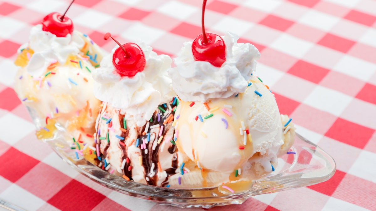 A cafe in Festus, Mo., started serving up the unusual "pickle split" sundae — swapping out the banana for a dill pickle spear — in April.