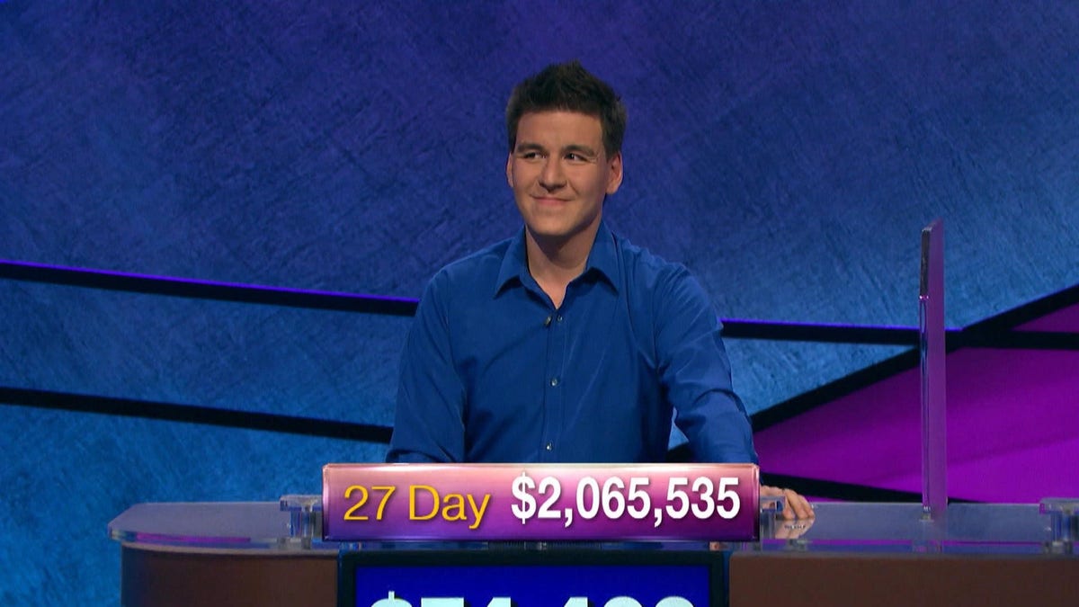 James Holzhauer won his 27th consecutive "Jeopardy!" game on Friday. He also became the second person in the show's history to earn more than $2 million in regular-season (non-tournament) play.