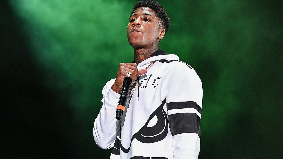 NEW ORLEANS, LA - AUGUST 25:  NBA YoungBoy performs during Lil WeezyAna at Champions Square on August 25, 2018 in New Orleans, Louisiana.  (Photo by Erika Goldring/Getty Images)