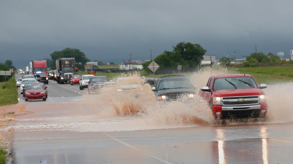 Tornado Spotted Near Tulsa Airport, Water Rescues Reported Across ...