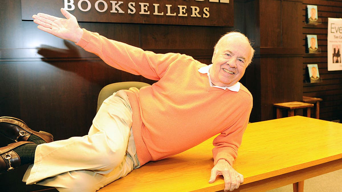 Comedian Tim Conway attends the signing for his book "What's So Funny... My Hilarious Life" at Barnes & Noble bookstore at The Grove on November 13, 2013, in Los Angeles, California. (Photo by Joshua Blanchard/Getty Images)