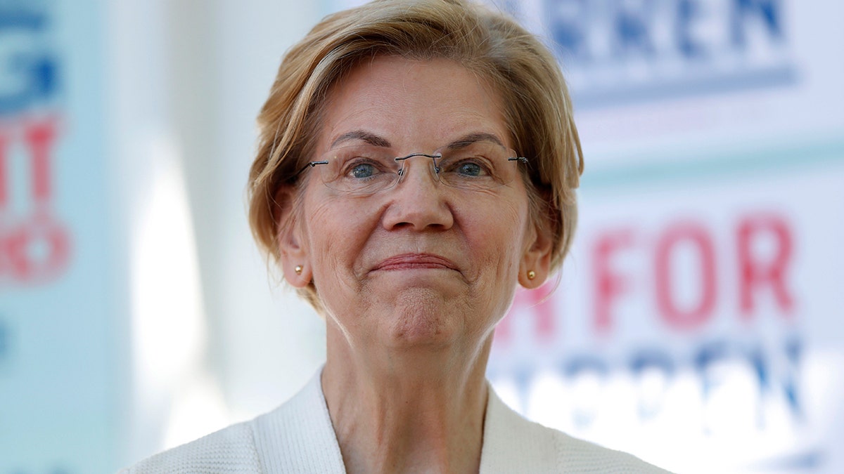 Democratic presidential candidate Sen. Elizabeth Warren, D-Mass., has called for breaking up Amazon. (AP Photo/Robert F. Bukaty)