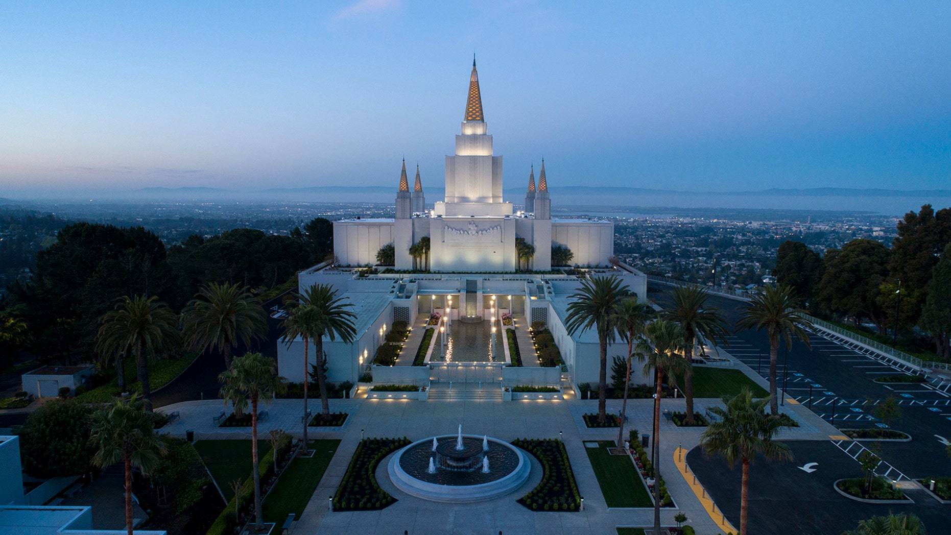 Mormon temple long shrouded in secrecy briefly opens doors to the