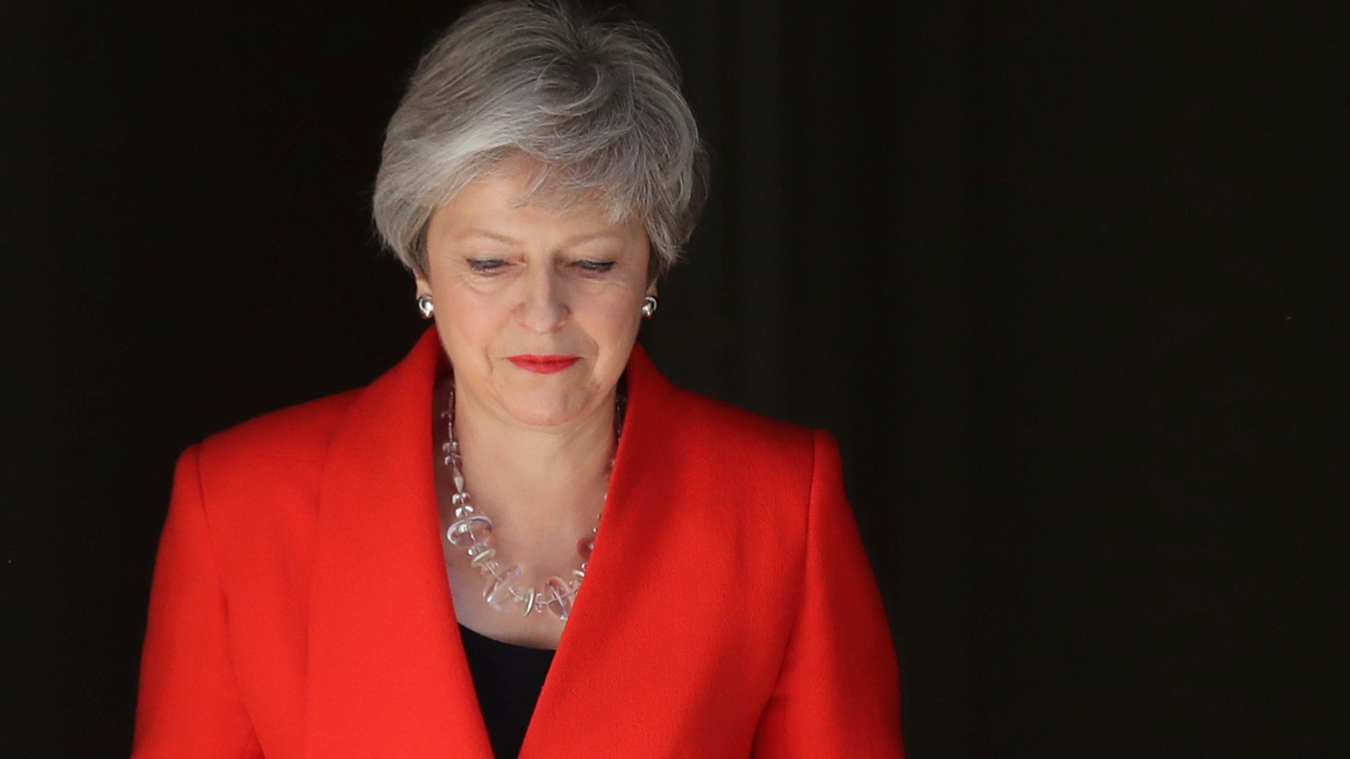 British Prime Minister Theresa May announces her resignation in London, May 24, 2019. REUTERS/Simon Dawson