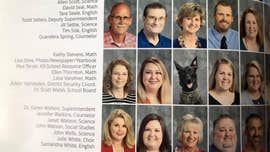 Arkansas K-9 officer included in high school yearbook