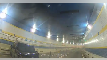 Wrong-way crash inside NYC tunnel results in multiple charges for unlicensed driver, 18, police say