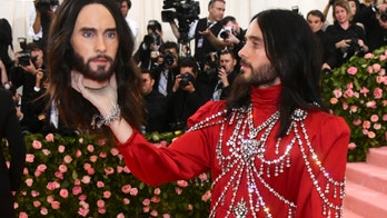 Jared Leto carries a replica of his head at Met Gala