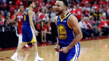 Steph Curry scores 33 points in second half as Golden State Warriors oust Houston Rockets in NBA playoffs