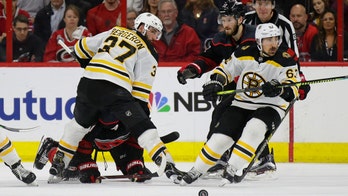 Bruins beat Hurricanes 2-1, take 3-0 series lead