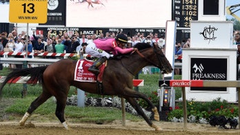 War of Will is victorious at the Preakness Stakes