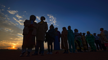 The Latest: South African opposition leader votes in Soweto