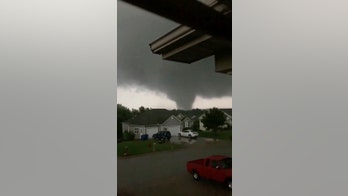 A 'violent tornado' has touched down in Missouri