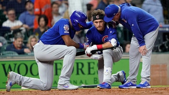 Foul ball off bat of Cubs player Albert Almora Jr. strikes child; play briefly halted