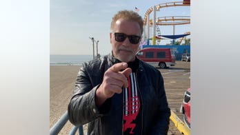 Schwarzenegger defends 102-year-old who is being evicted