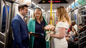 Army veterans get married on NYC subway: 'A moving ceremony and the bride wore a beautiful train'