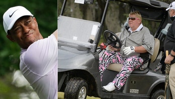 Tiger Woods takes swipe at John Daly over golf cart: 'I walked with a broken leg'