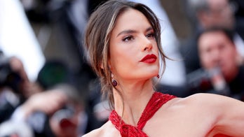 Alessandra Ambrosio stuns at Cannes Film Festival in red dress with thigh-high slit