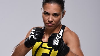 UFC champion Jessica Andrade poses nude with title belt