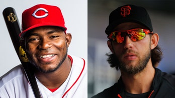 San Francisco Giants’ Madison Bumgarner fires back at Cincinnati Reds’ Yasiel Puig after home run, bat flip
