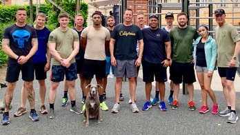 US Ambassador to Germany Richard Grenell marks Memorial Day with Murph Challenge alongside Marines