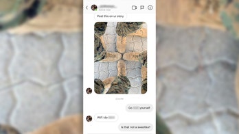 Marine reservist under investigation for posting photo appearing to show boots in swastika shape