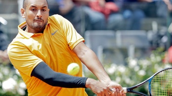 Nick Kyrgios kicks bottle, tosses chair in outburst at Italian Open