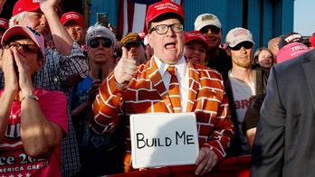 Man in 'border wall suit' tells story of meeting Trump: 'He's not like any other politician'