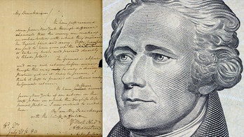 1780 Alexander Hamilton letter was stolen more than 74 years ago; now give it back