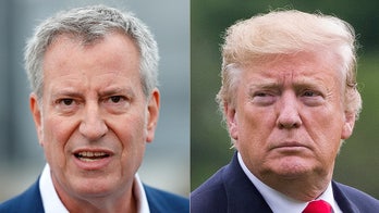 NYC Mayor de Blasio accuses Trump of 'stabbing his hometown in the back' over bailouts