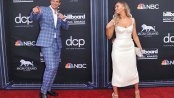Camille Kostek, Rob Gronkowski goof off on Billboard Music Awards red carpet
