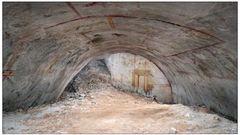 Archaeologists discovered a hidden chamber in Roman emperor Nero's underground palace