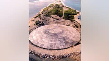 US 'nuclear coffin' on island in the Pacific could be 'leaking' radioactive sludge into the sea