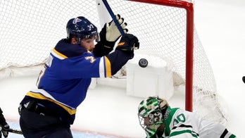 St. Louis Blues hero's son has an emotional reaction to dad’s series-clinching goal