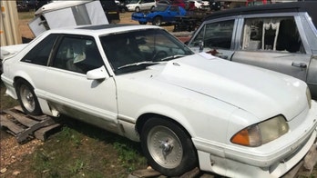 Stolen 1991 Ford Mustang discovered in Missouri barn 26 years later, police say